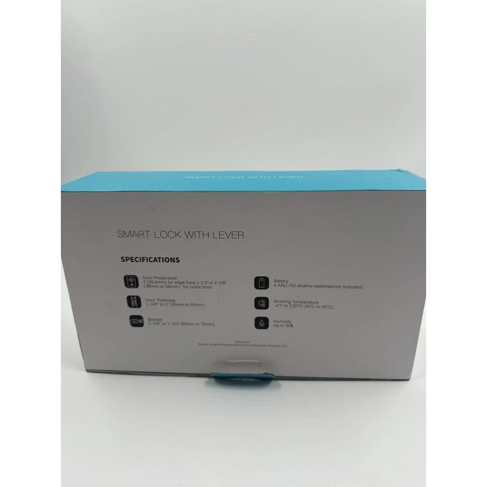 Veise‎ VE06-L Wifi Smart Lock With Lever, Open Box, New
